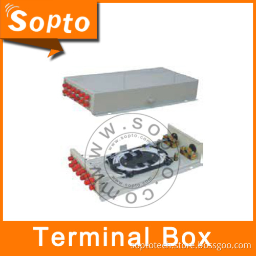 Wall Type 12 Ports Fiber Optical Patch Panel